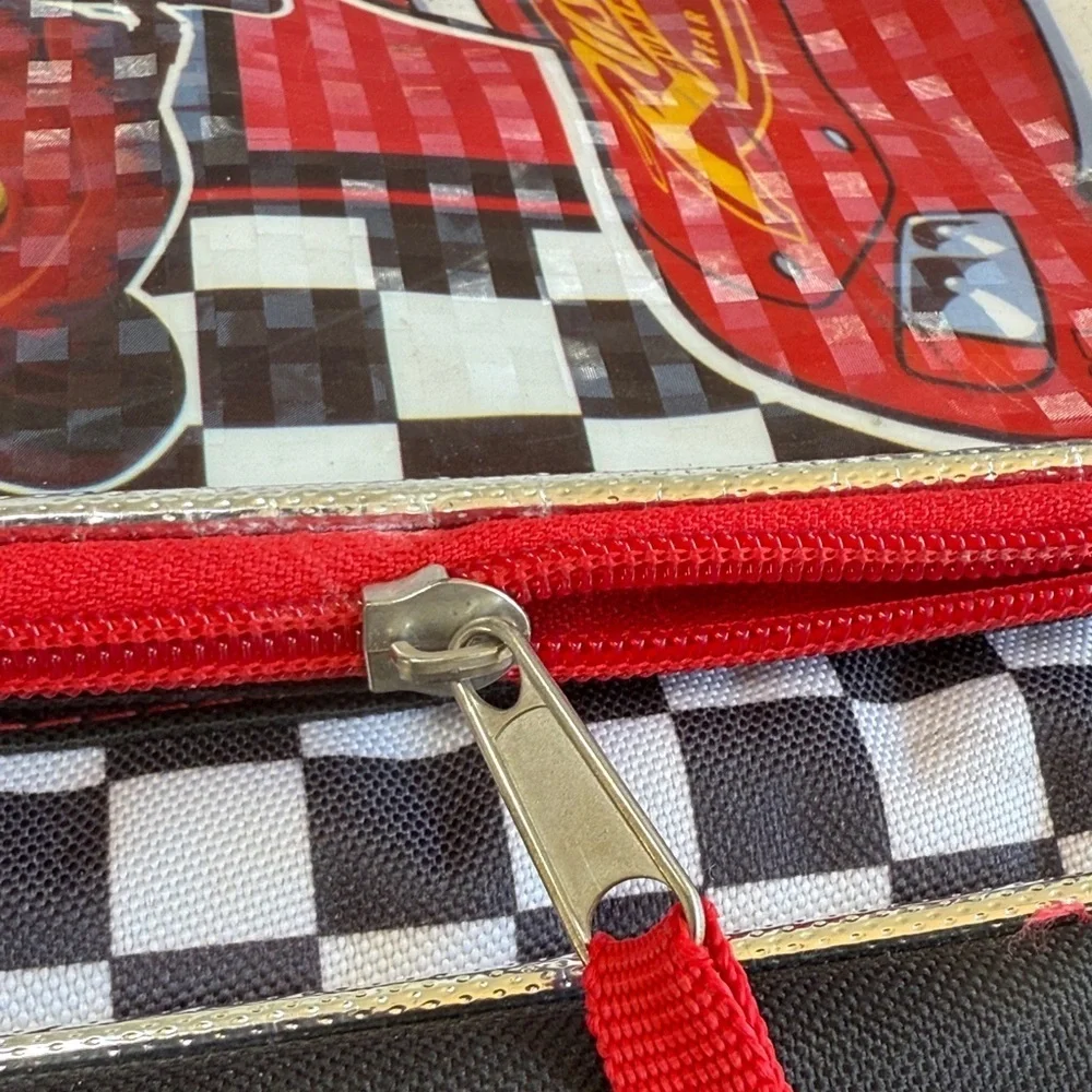 Disney Pixar Cars Lighting Mcqueen Rolling Luggage Suitcase